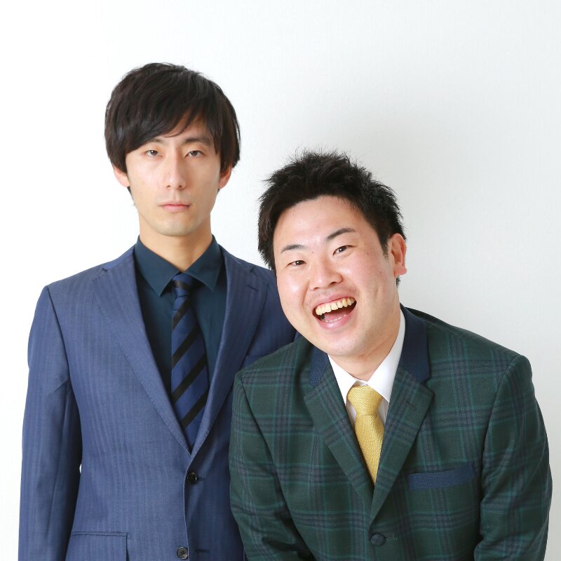 ひつじねいりの細田祥平（左）と松村祥維