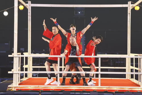昨年万博で人気の盆踊りイベントを東京で初開催　氣志團もゲスト出演し大盛り上がり