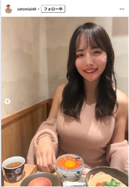 さとみあいのインスタグラムから
