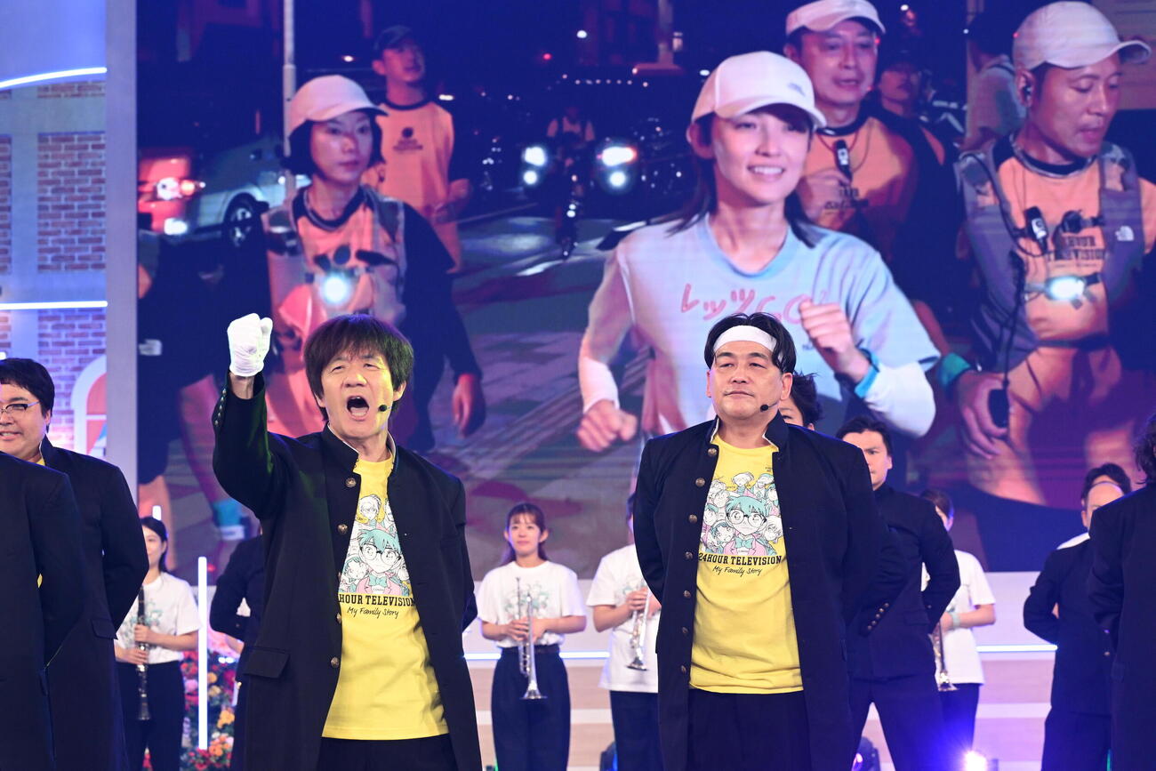 「突破応援団」ラスト応援パフォーマンスの様子（C）日本テレビ