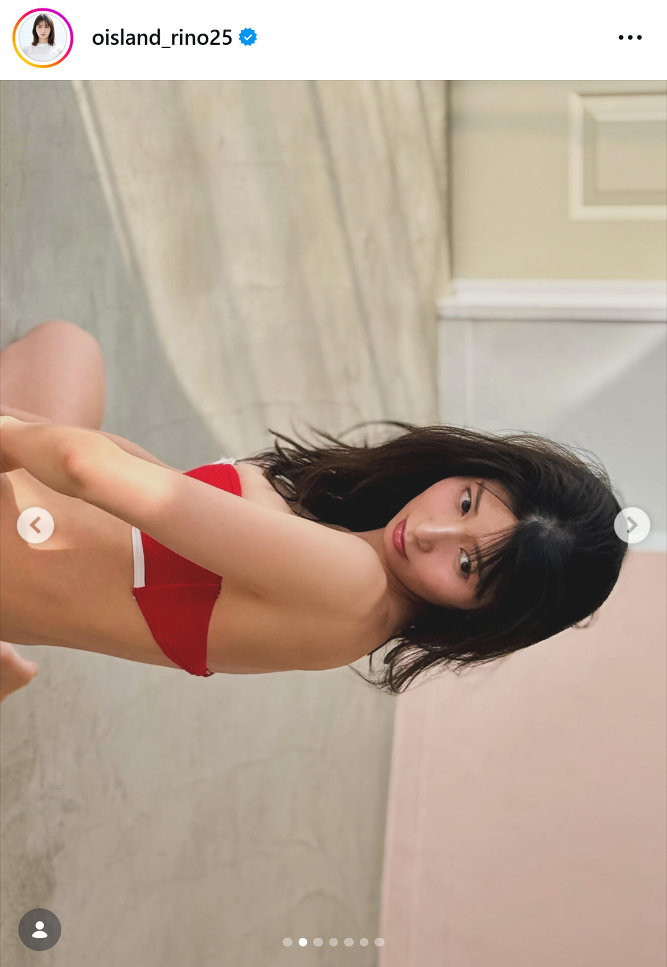 大島璃乃のインスタグラムから