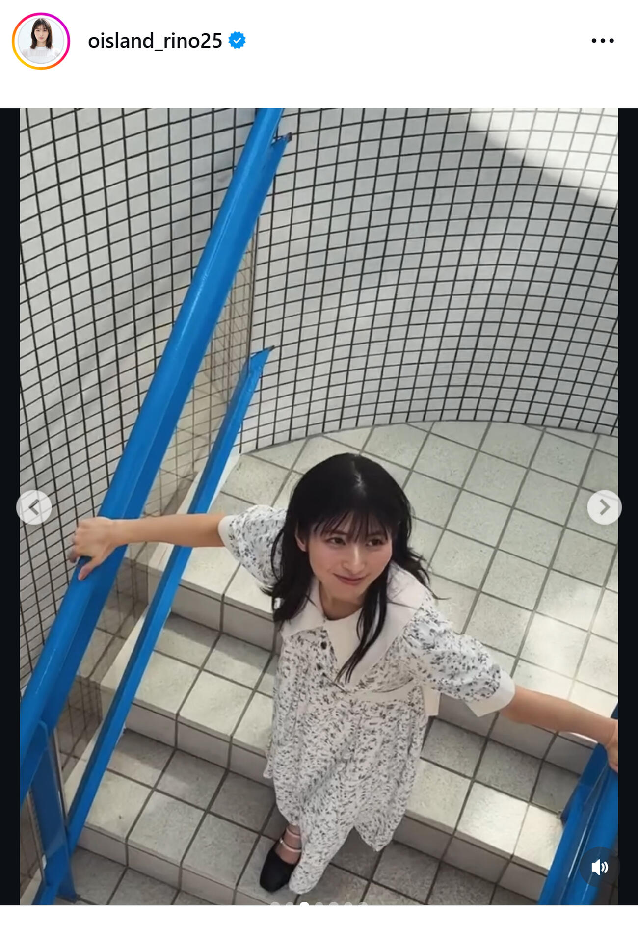 大島璃乃のインスタグラムから