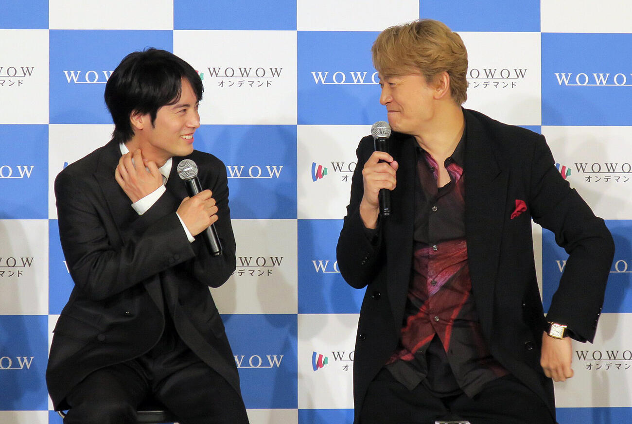 WOWOW「連続ドラマW　東野圭吾『虚ろな十字架』」完成報告会