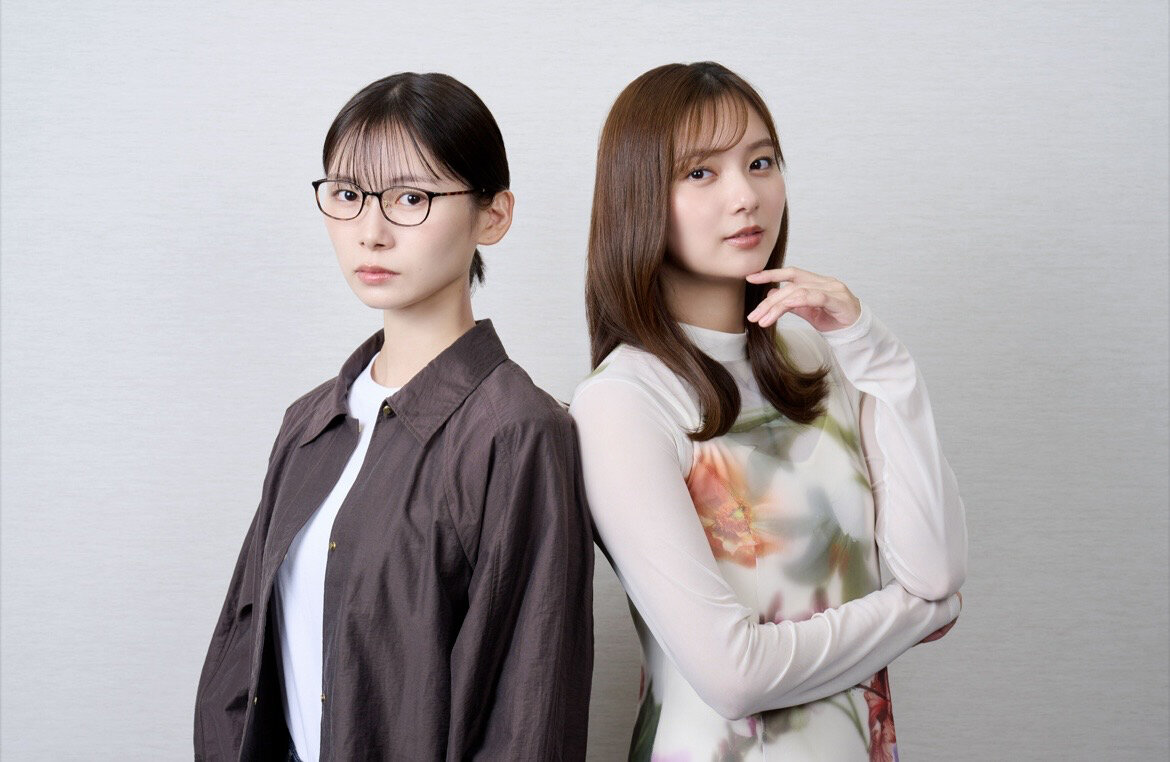 テレビ東京系ドラマプレミア23「妻を引退します」にダブル主演する朝日奈央（左）、新川優愛（右）（C）「妻を引退します」製作委員会