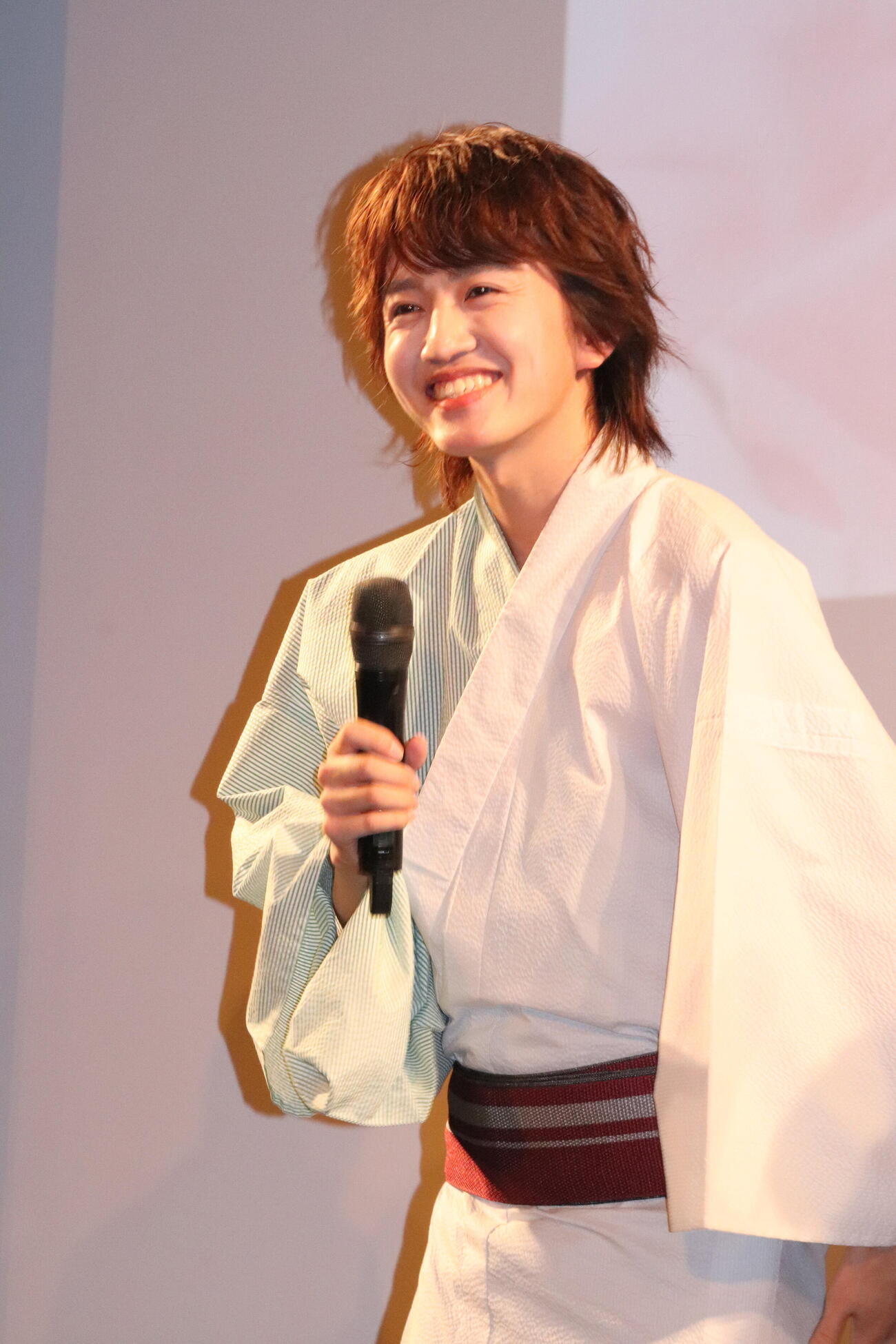 MBS系ドラマ「ちょっと待とうよ、春虎くん」第4話先行試写会＆トークイベントに出席した中川翼