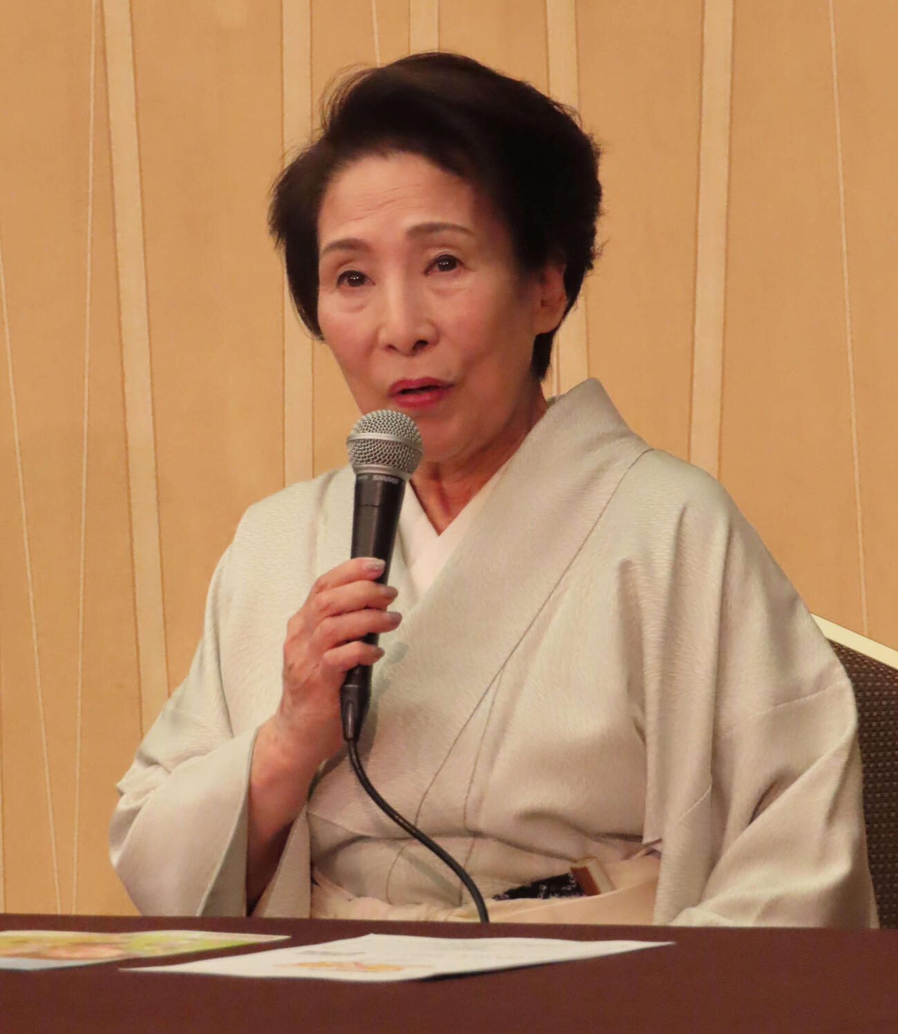 波乃久里子（2024年12月撮影）