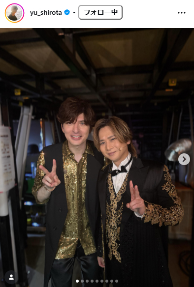 城田優のインスタグラムから