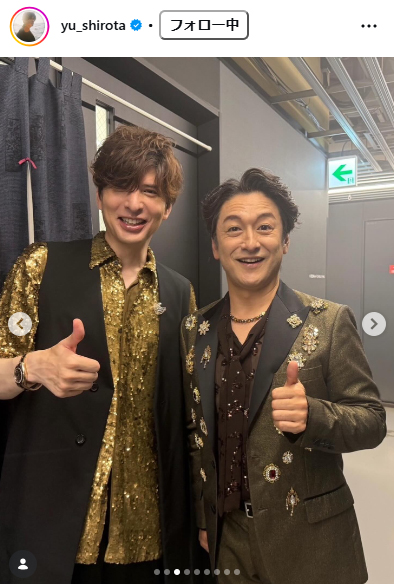 城田優のインスタグラムから