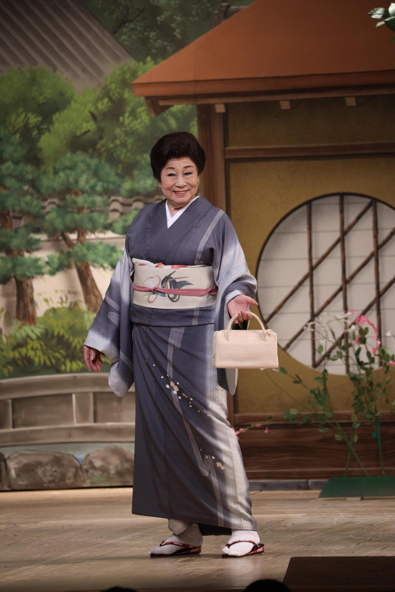 令和7年2月に南座で「三婆」の富田駒代を演じた水谷八重子さん（C）松竹
