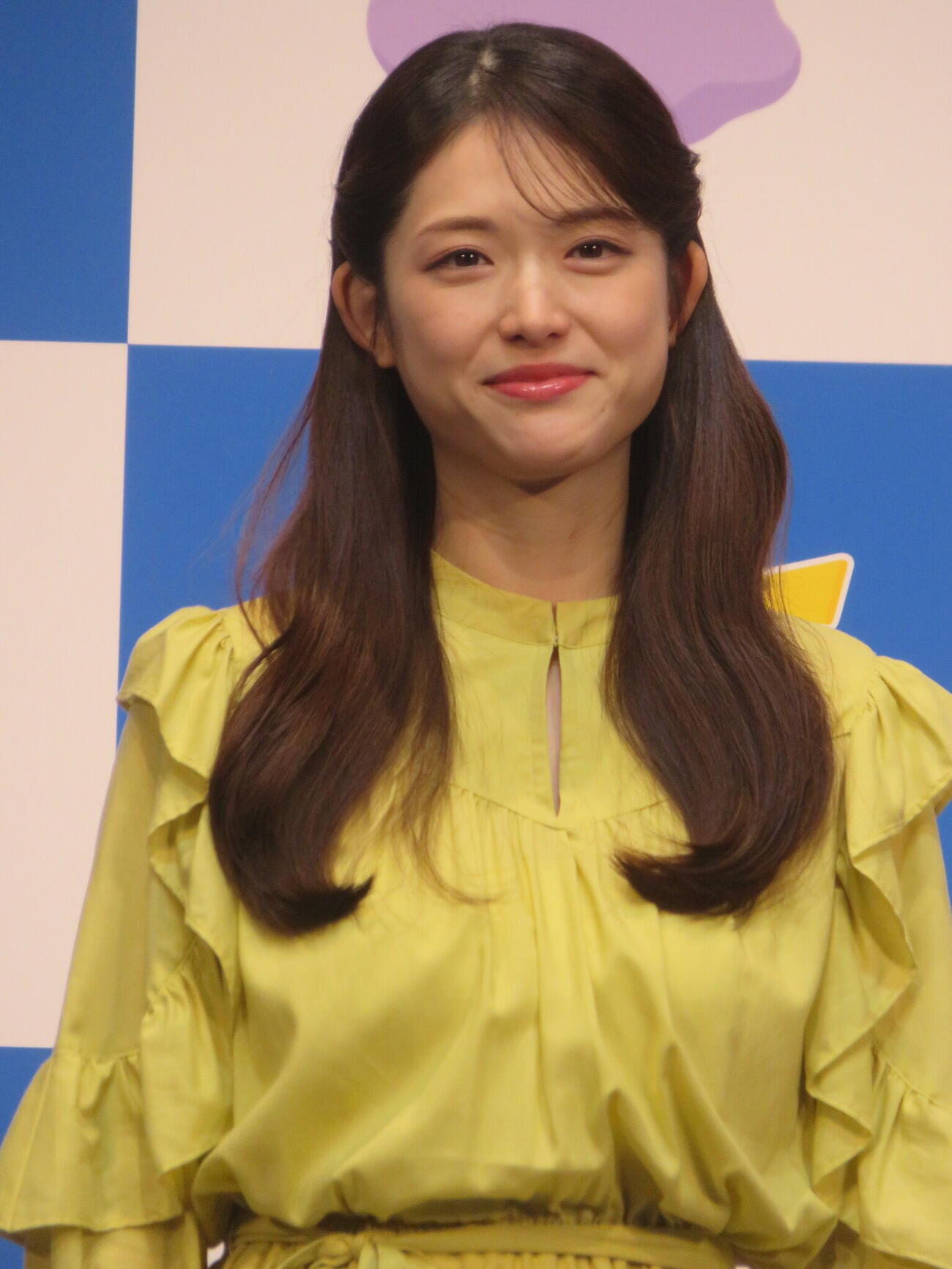 「ポケモン30周年　ねむる発表会～秋の睡眠週間から始まる！「ねむる」をもっと楽しく～」に出席した松村沙友理（撮影・川田和博）
