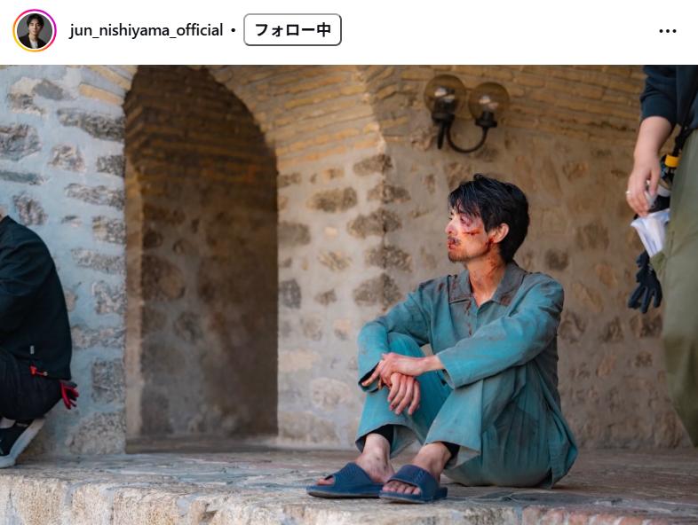 西山潤のインスタグラムから