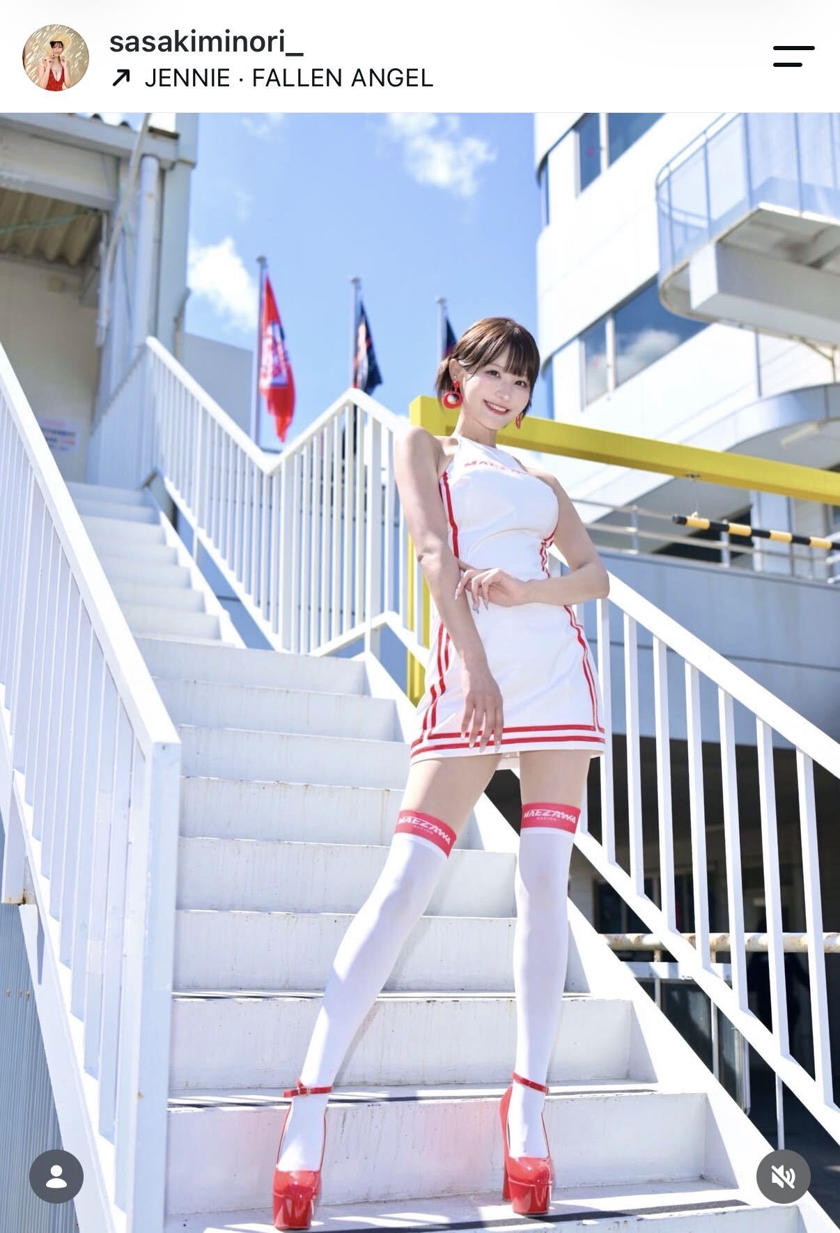 佐々木美乃里のインスタグラムから