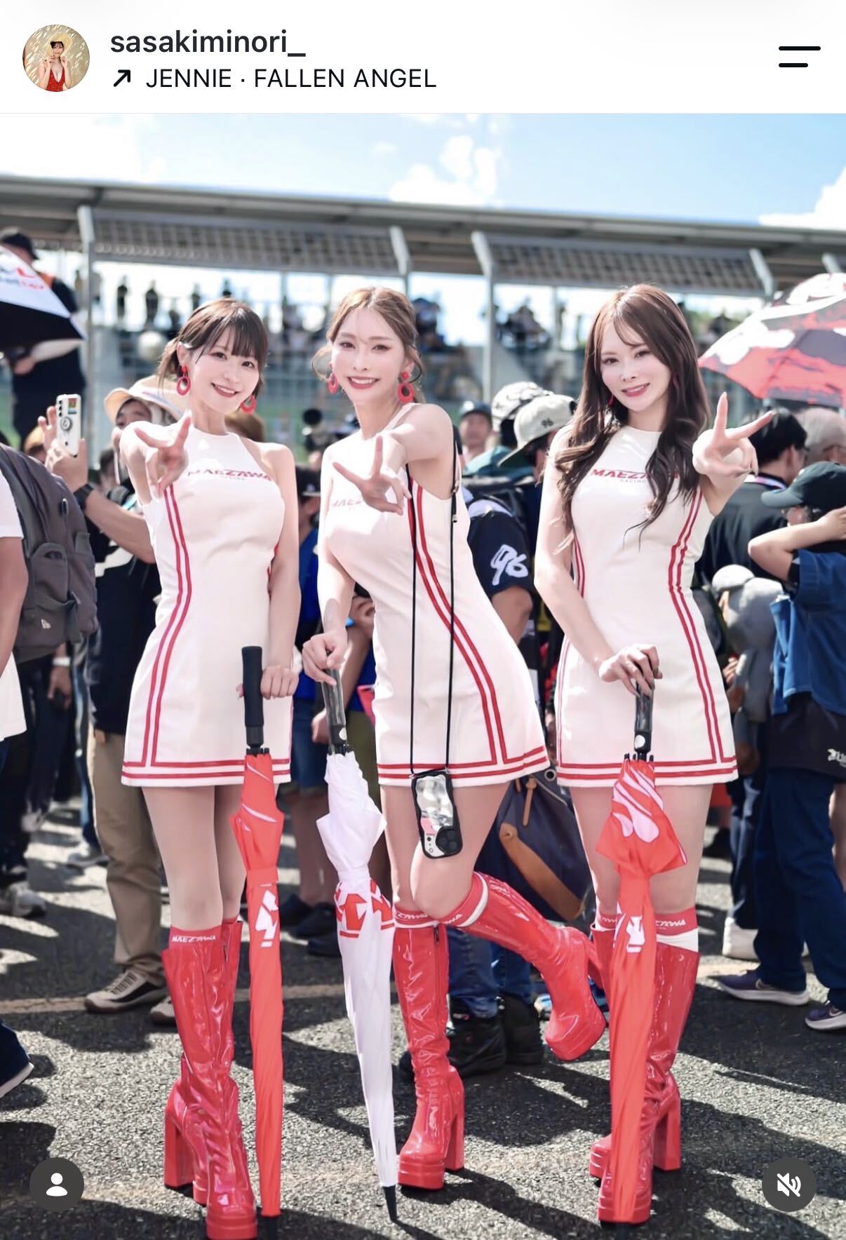 佐々木美乃里のインスタグラムから