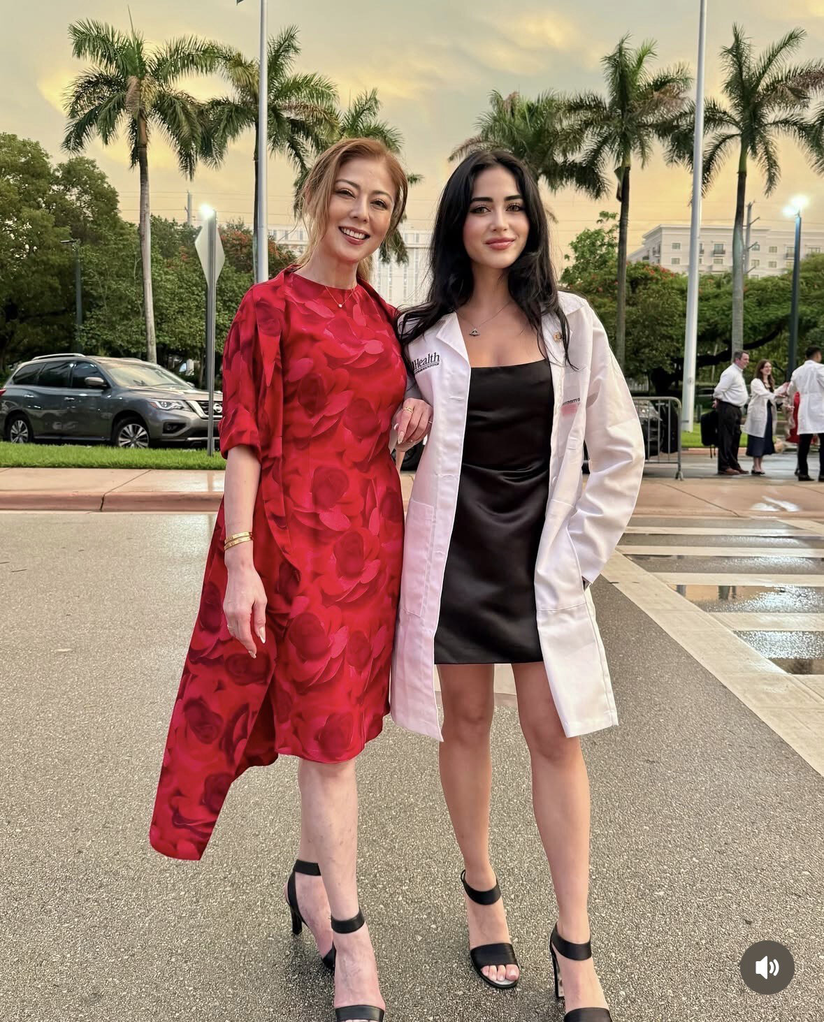 武田久美子と長女のソフィアさん