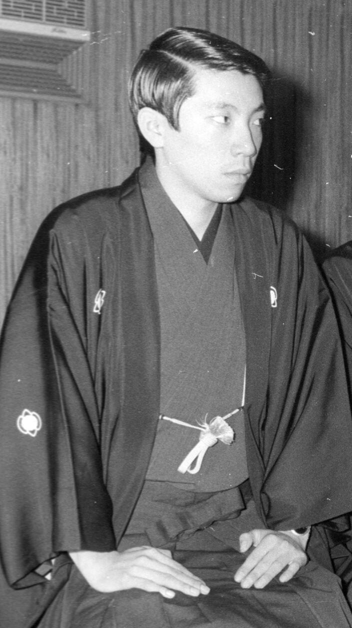 初代尾上辰之助さん（1968年）