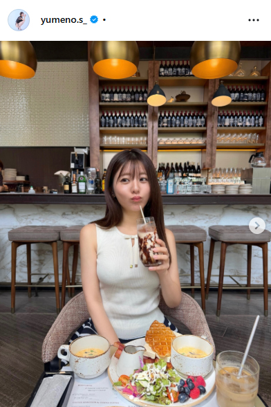 白戸ゆめののインスタグラムから