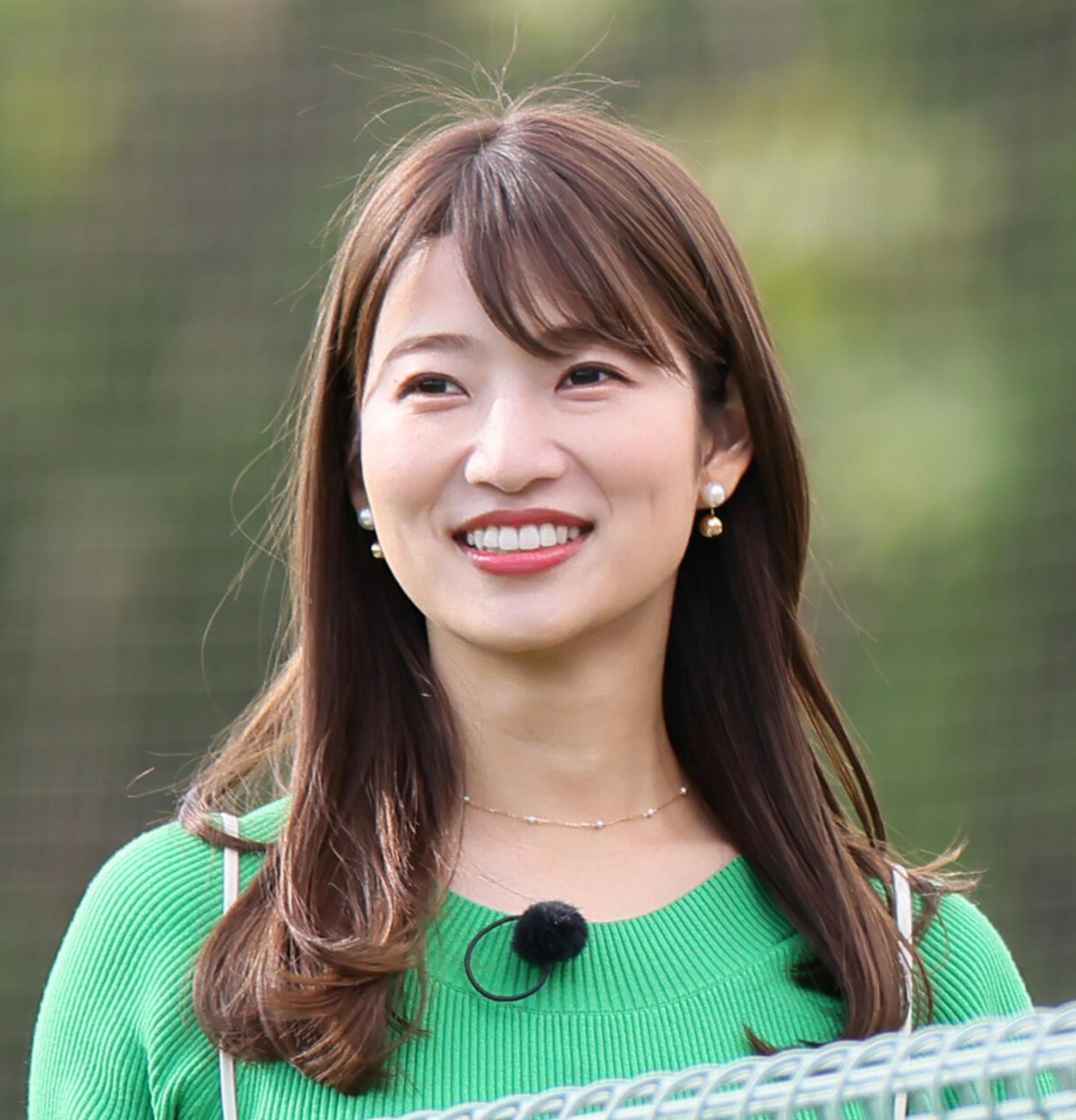 テレビ朝日・安藤萌々アナ（2023年撮影）