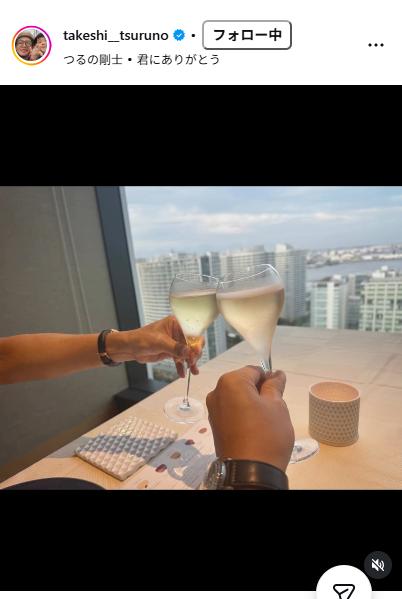 つるの剛士のインスタグラムから