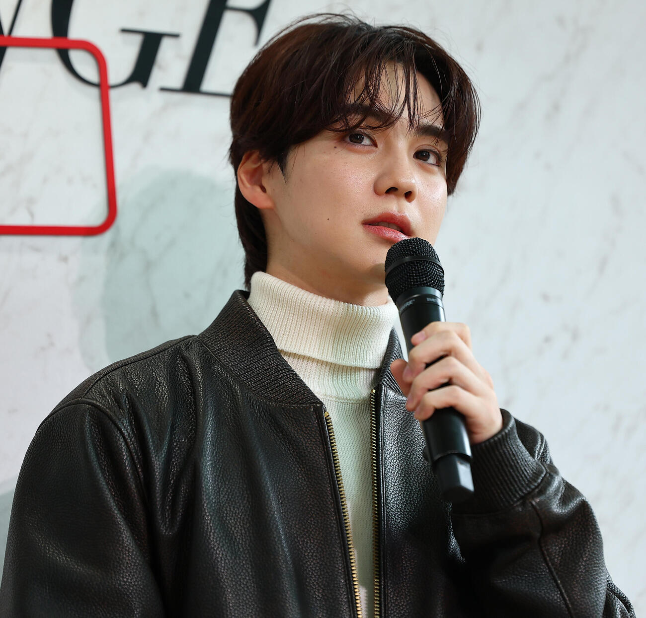 「MICHAEL KORS JET SET LOUNGE TOKYO」POP UP EVENT　プレビューに登場した吉野北人（撮影・野上伸悟）