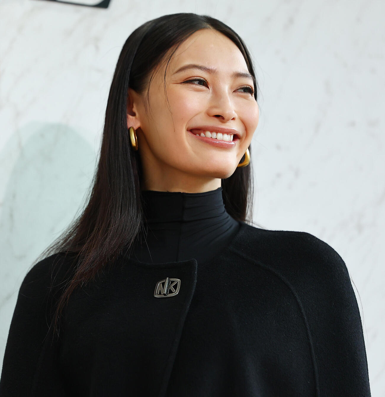 「MICHAEL KORS JET SET LOUNGE TOKYO」POP UP EVENT　プレビューに登場した大政絢（撮影・野上伸悟）