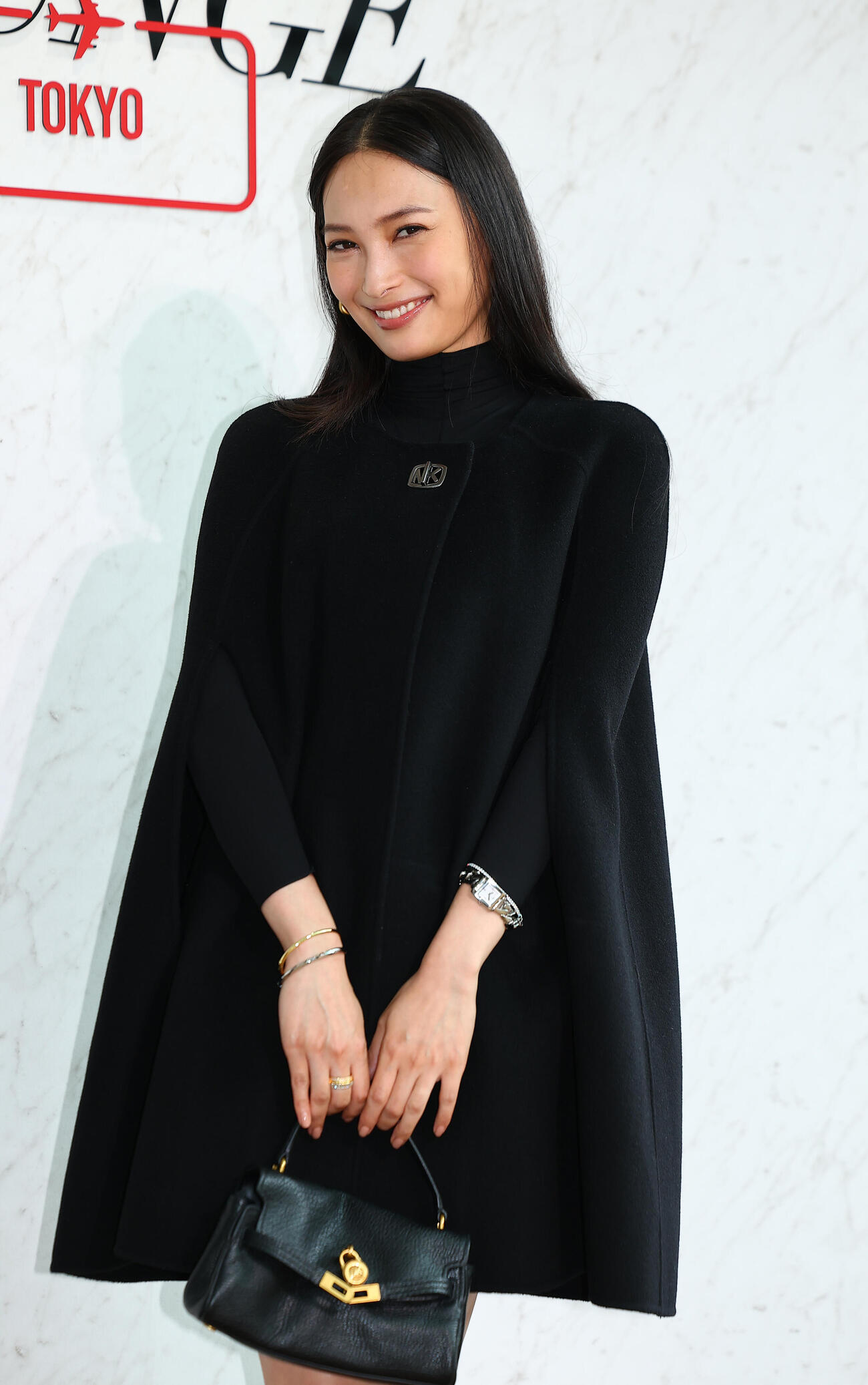 「MICHAEL KORS JET SET LOUNGE TOKYO」POP UP EVENT　プレビューに登場した大政絢（撮影・野上伸悟）
