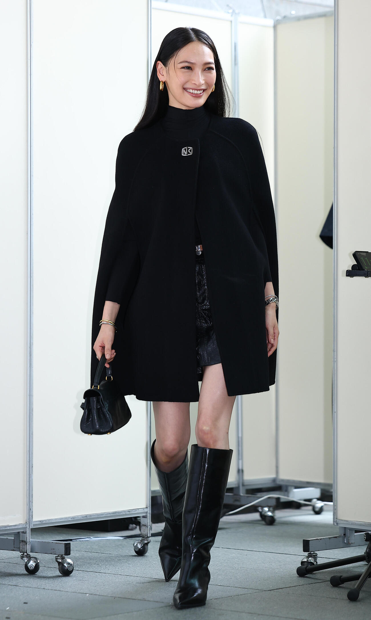 「MICHAEL KORS JET SET LOUNGE TOKYO」POP UP EVENT　プレビューに登場した大政絢（撮影・野上伸悟）