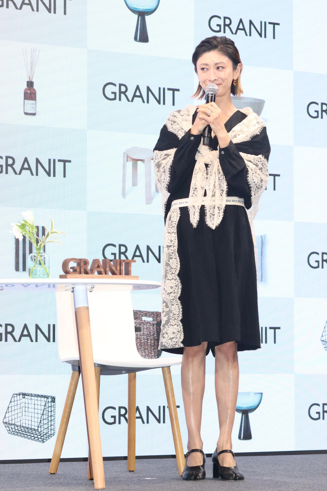 「GRANIT日本初上陸プレス発表会」に出席した山田優