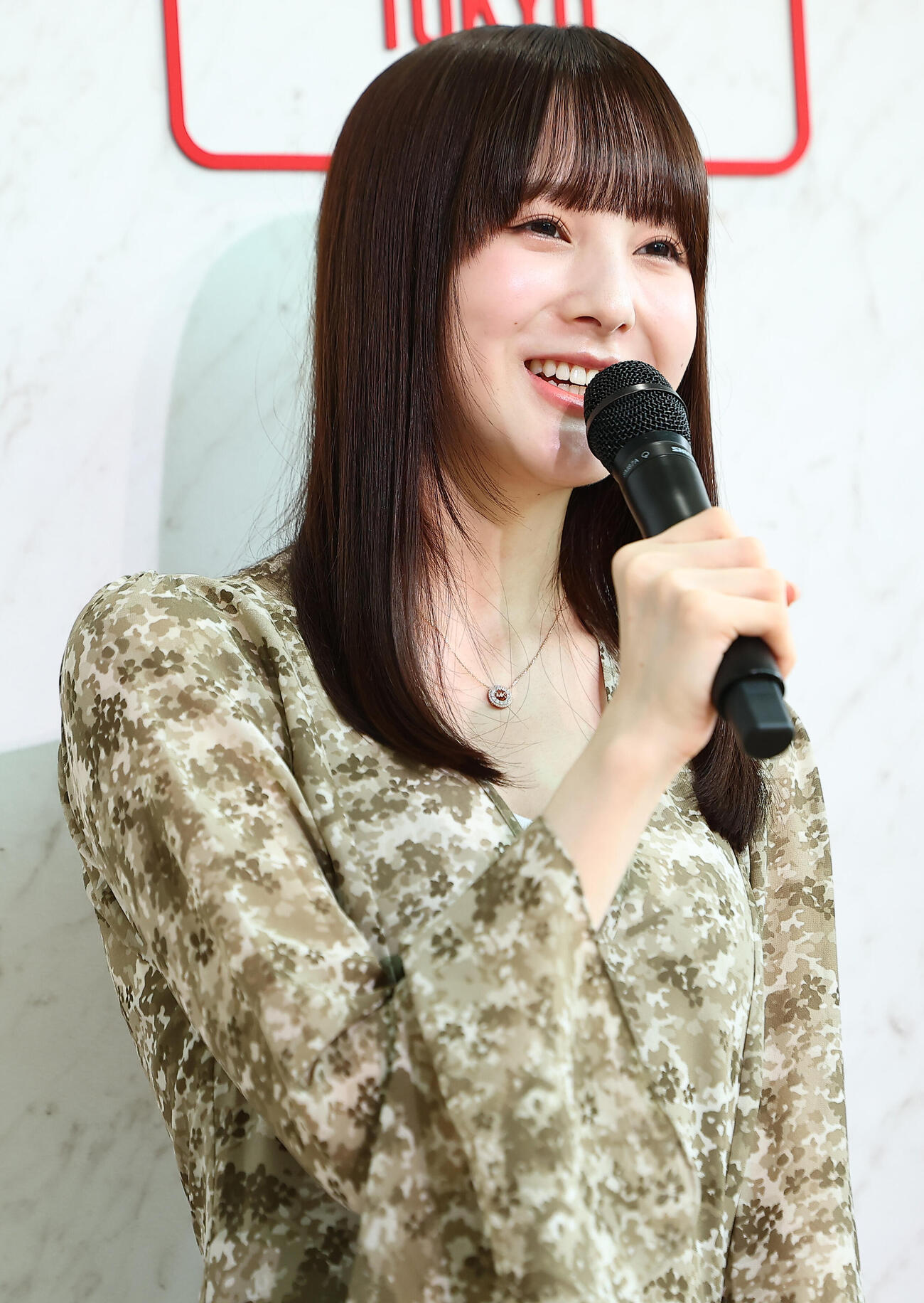 「MICHAEL KORS JET SET LOUNGE TOKYO」POP UP EVENT　プレビューに登場した本田紗来（撮影・野上伸悟）