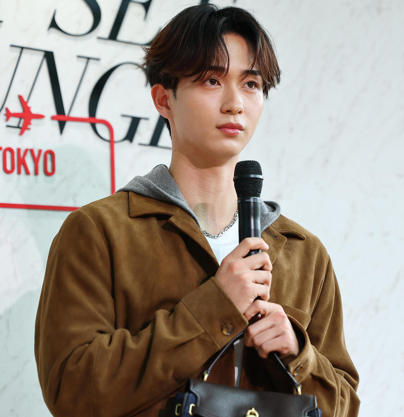 「MICHAEL KORS JET SET LOUNGE TOKYO」POP UP EVENT　プレビューに登場した野村康太（撮影・野上伸悟）