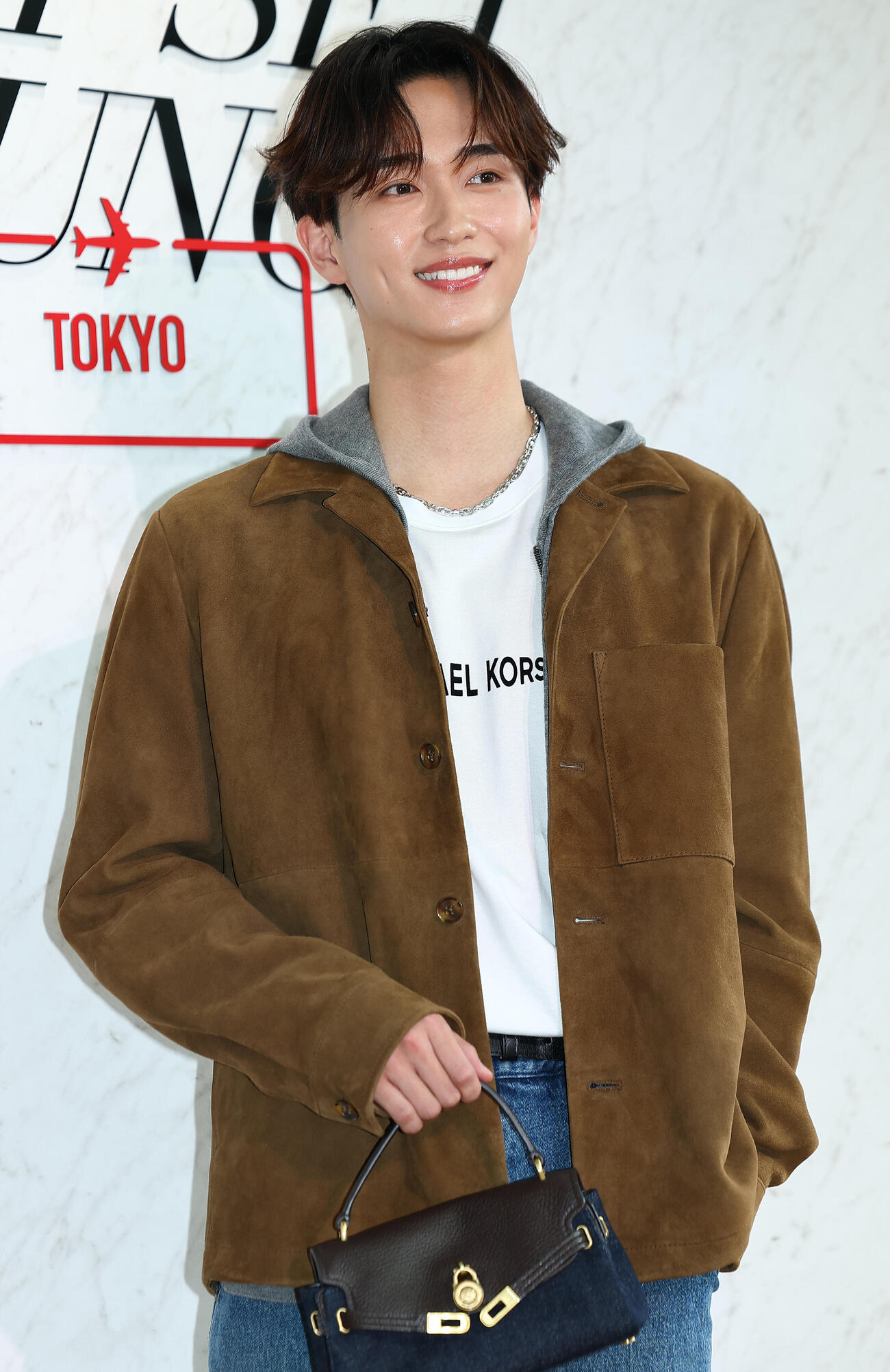 「MICHAEL KORS JET SET LOUNGE TOKYO」POP UP EVENT　プレビューに登場した野村康太（撮影・野上伸悟）