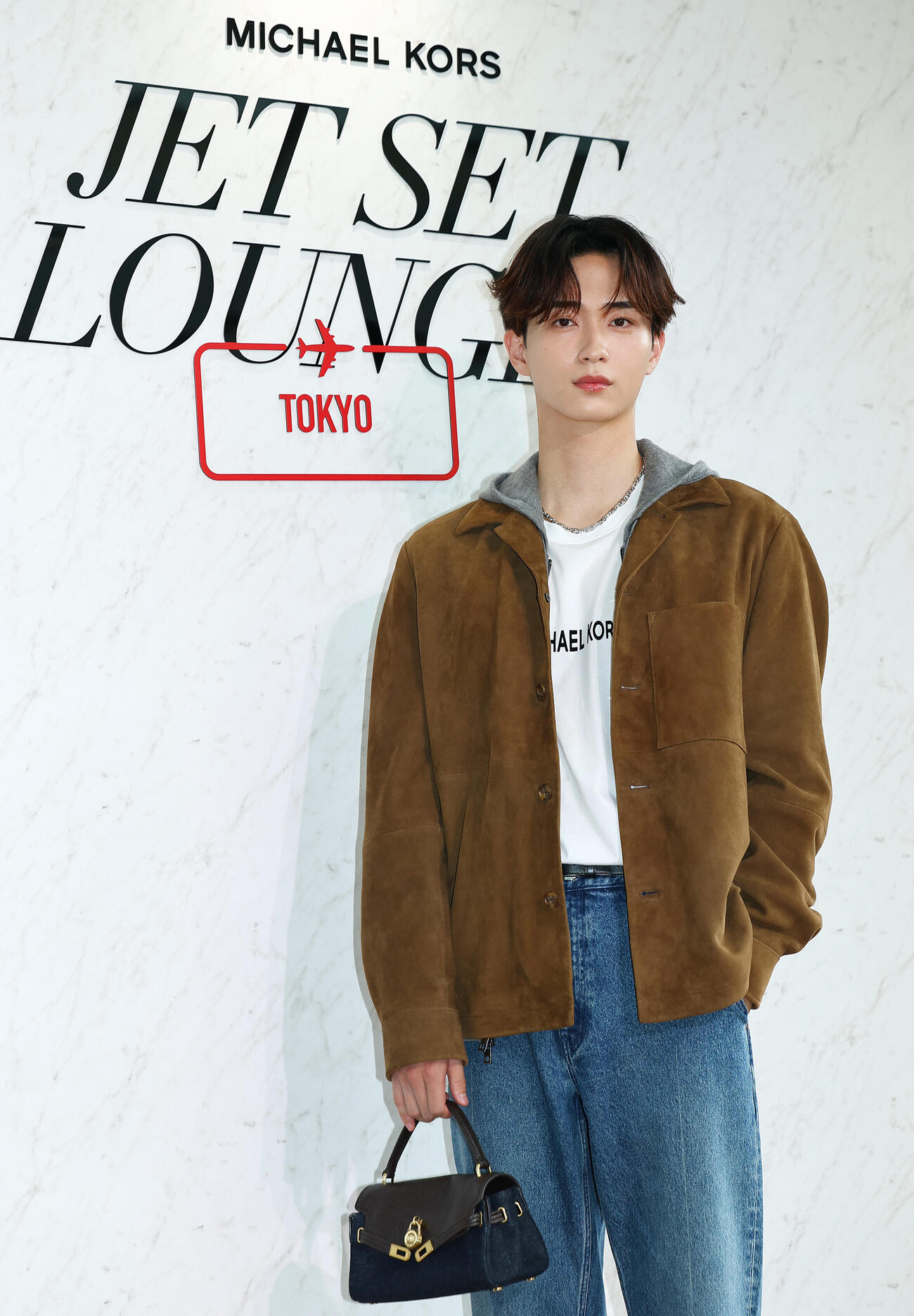 「MICHAEL KORS JET SET LOUNGE TOKYO」POP UP EVENT　プレビューに登場した野村康太（撮影・野上伸悟）