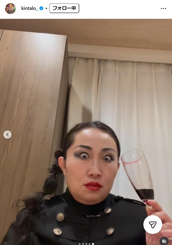 キンタロー。のインスタグラムから