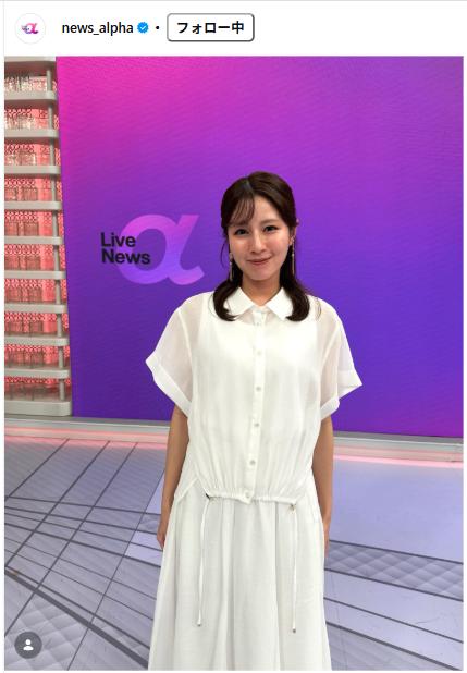 Live Newsαのインスタグラムから