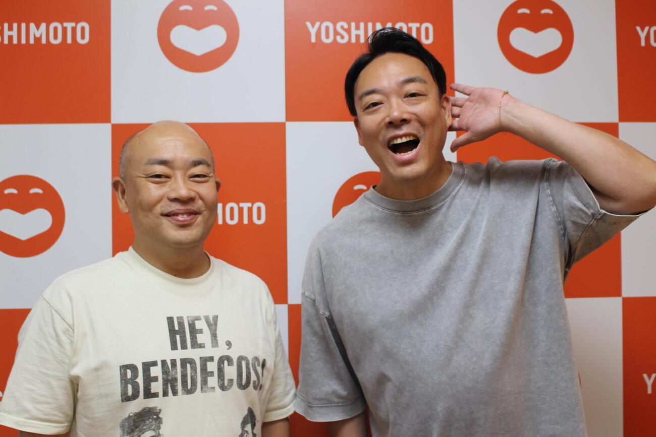 SECOND優勝から3年。次は上方漫才大賞を目指すギャロップ。林健（左）と毛利大亮（撮影・三宅敏）