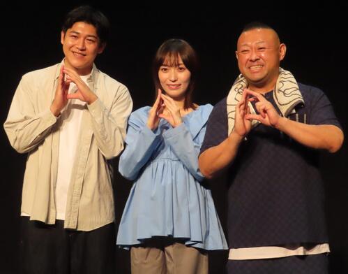 舘ひろしからの激励に後輩俳優の増本尚「ただの頑張れじゃない。重たい頑張れです」舞台開幕