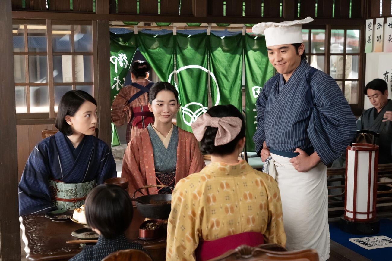 NHK連続テレビ小説「風、薫る」の1場面（C）NHK