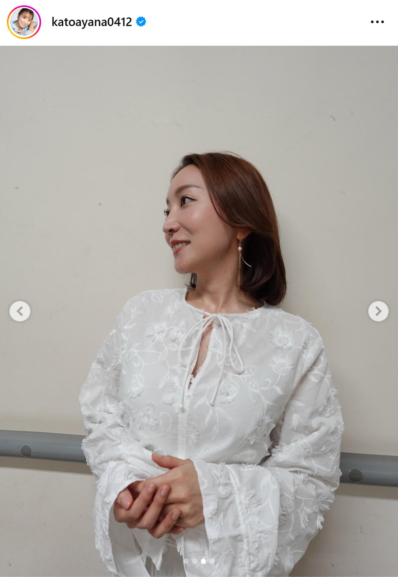 加藤綾菜のインスタグラムから