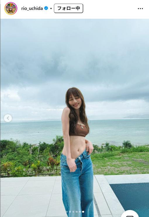 内田理央のインスタグラムから