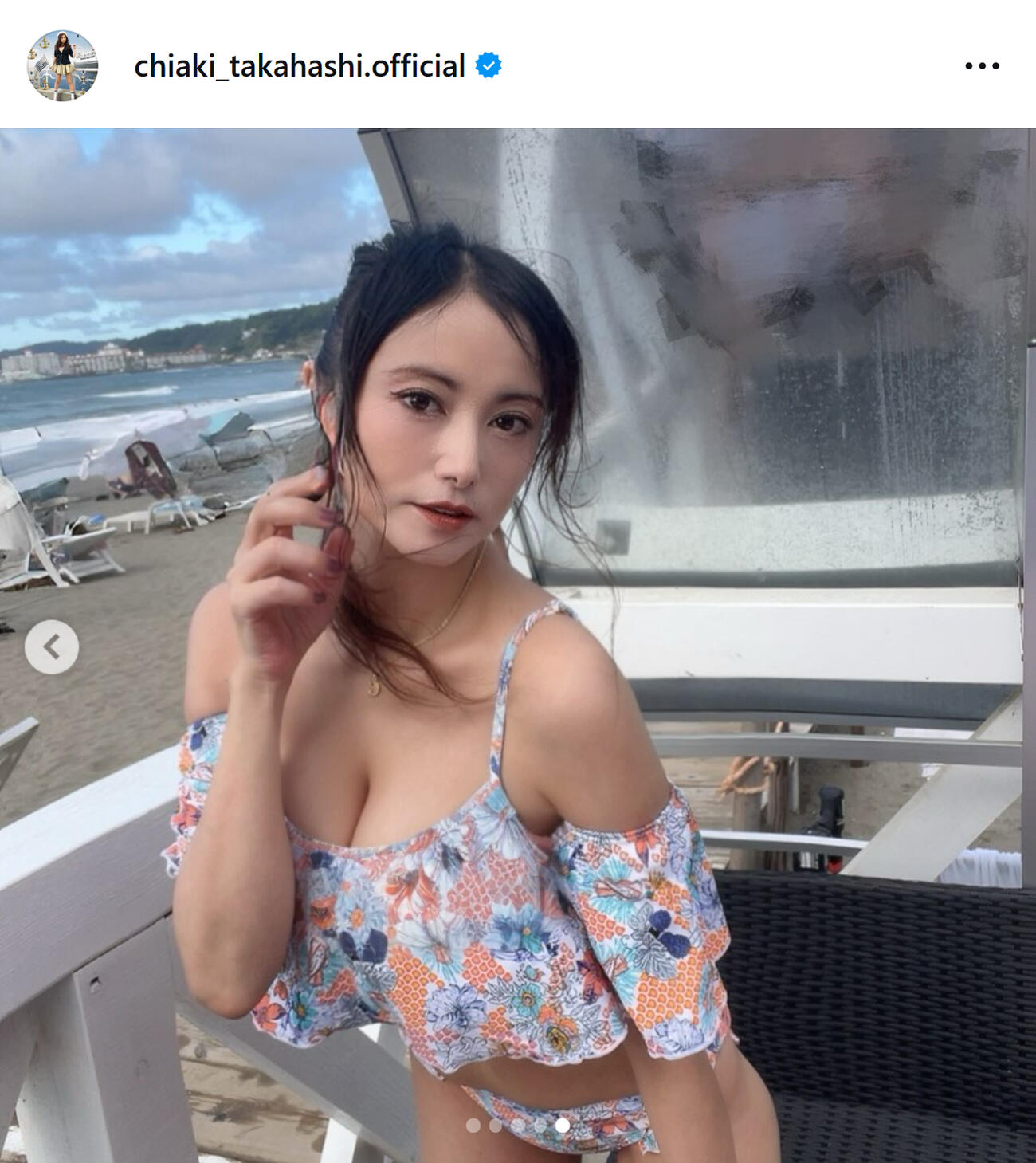たかはし智秋のインスタグラムから
