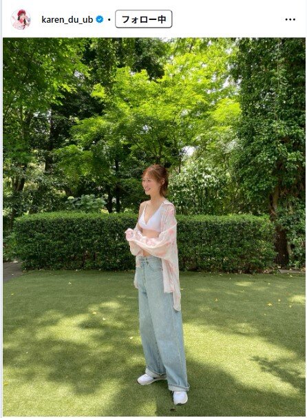 橘香恋のインスタグラムから
