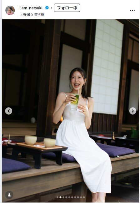 阿部なつきのインスタグラムから
