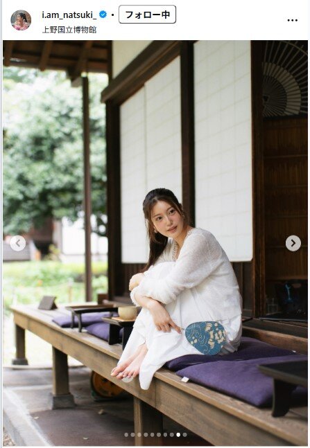 阿部なつきのインスタグラムから