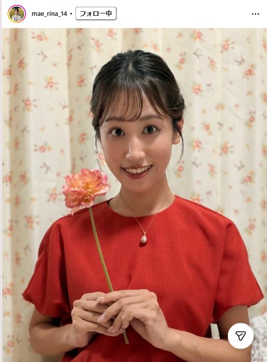 前村里菜のインスタグラムから
