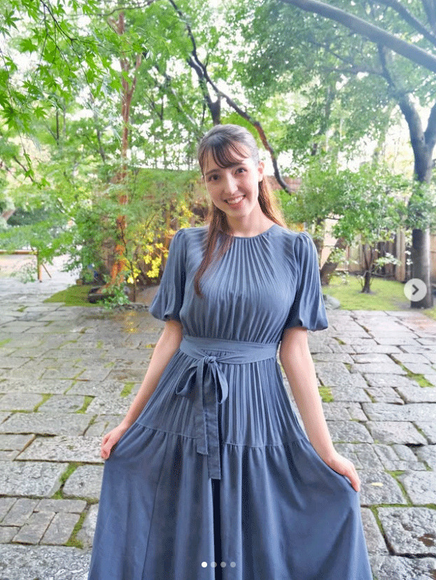佐々木沙羅アナのインスタグラムから