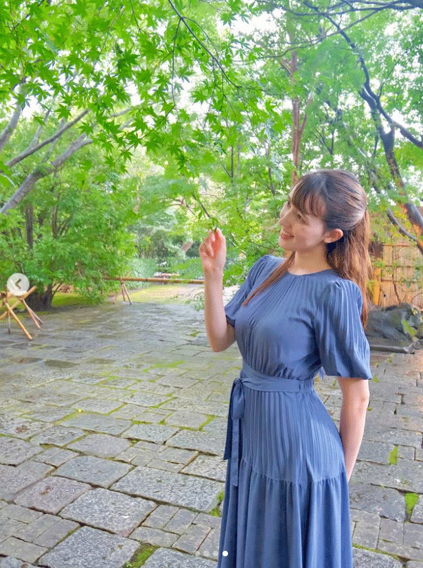 佐々木沙羅アナのインスタグラムから