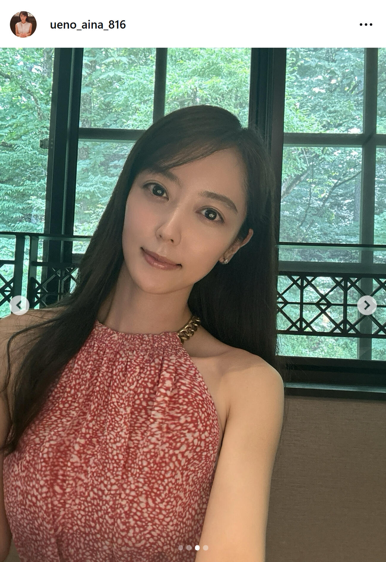 上野愛奈のインスタグラムから