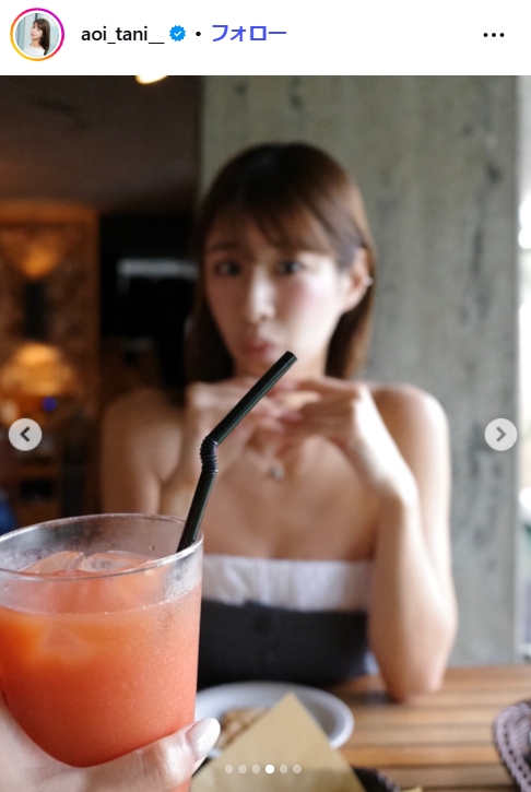 谷碧のインスタグラムから