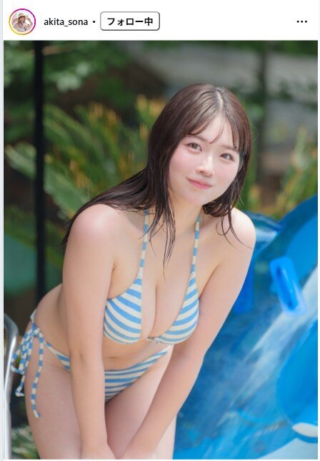 秋田そなのインスタグラムから