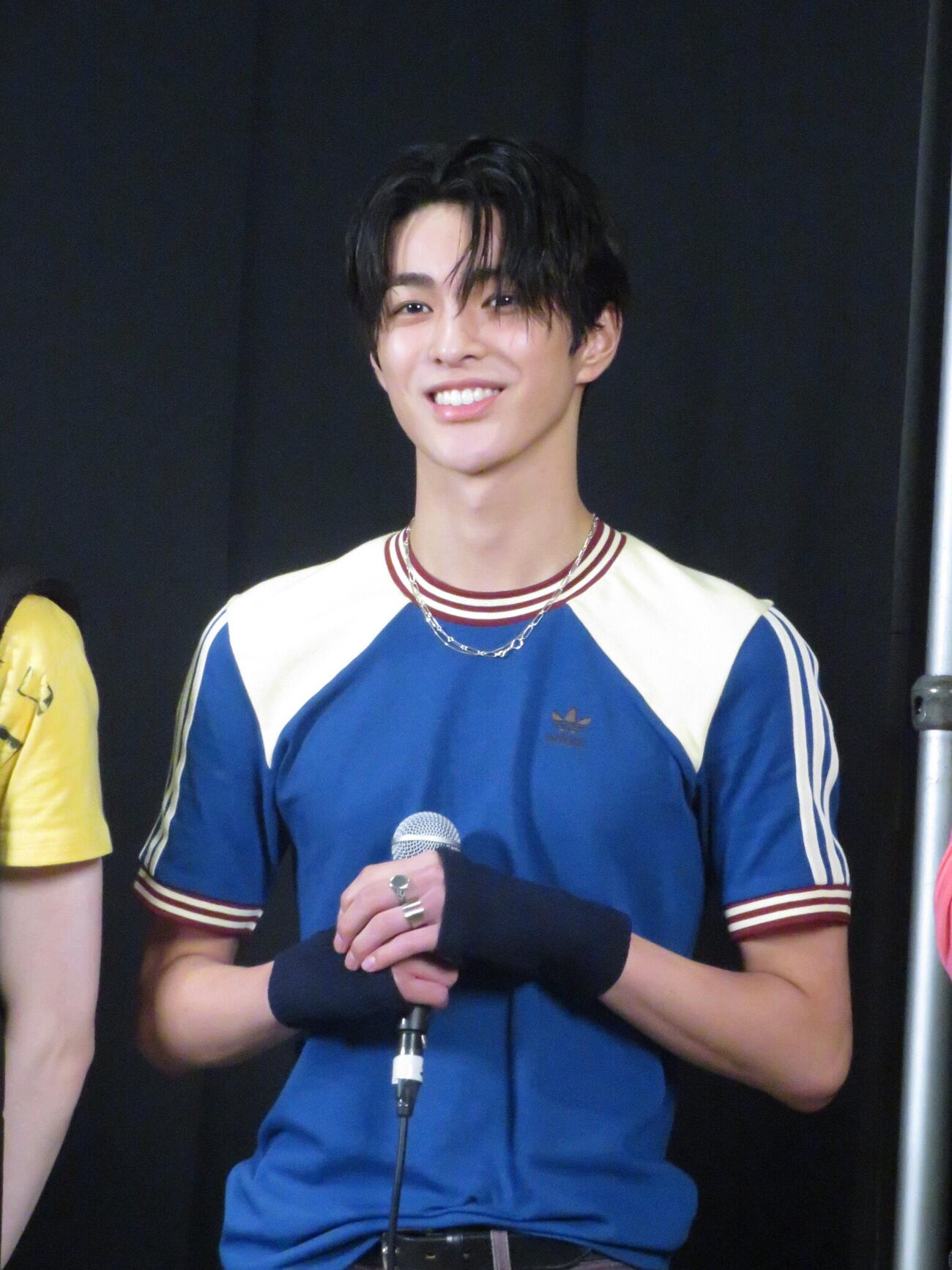 横浜公演2日目終演後、会見したCORTISのKEONHO