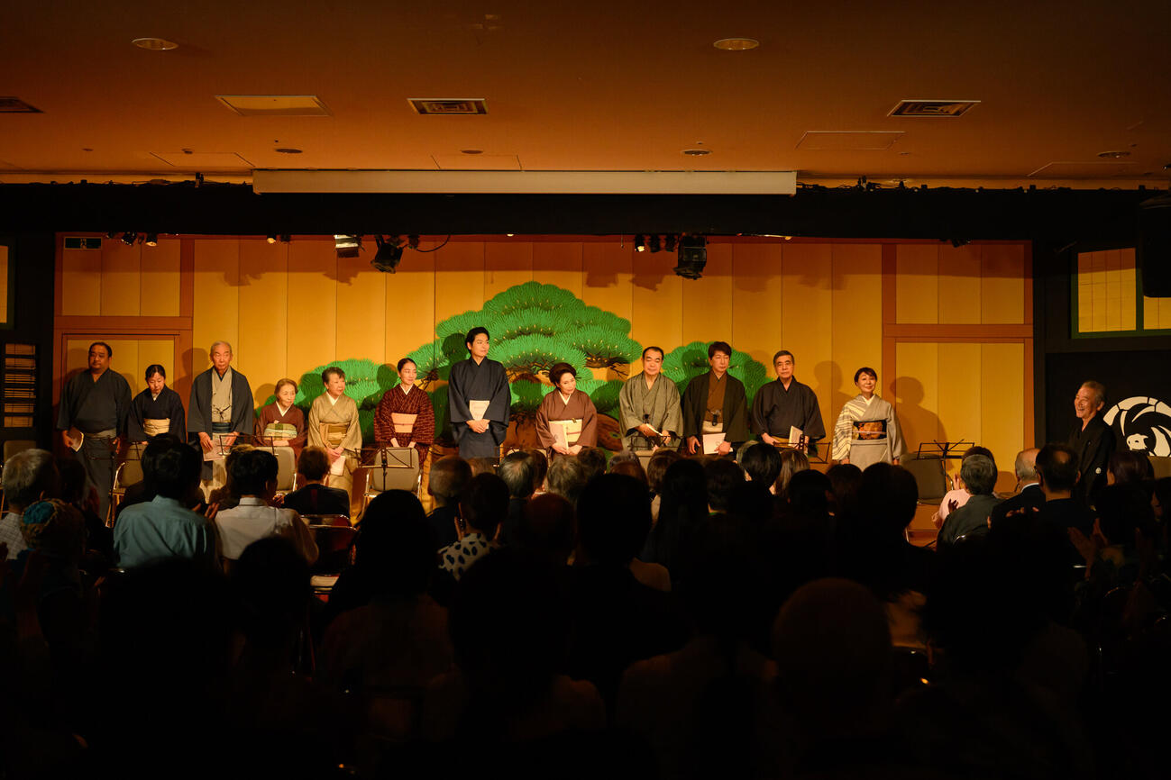 演劇ユニット「新派の子」の特別企画「Salon De Marron　～木挽町番外編～」（塚田史香氏撮影）